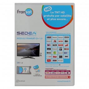 Module + carte FRANSAT pour Téléviseurs HD