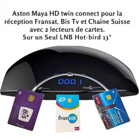 Décodeur Aston Maya HD Twin Connect