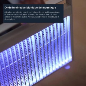 Lampe anti-moustiques électrique LED SANS FIL 1800V 406cm2 1,2W