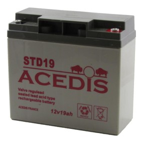 Batterie Plomb ACEDIS STD19 - 12V 18.5AH