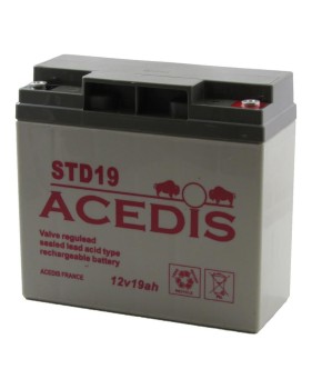 Batterie Plomb ACEDIS STD19 - 12V 18.5AH