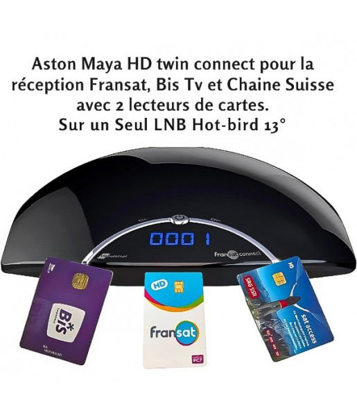 Décodeur Aston Maya HD Twin Connect