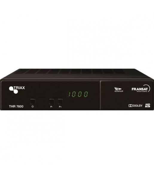 Récepteur Décodeur Satellite HD Triax THR 7600